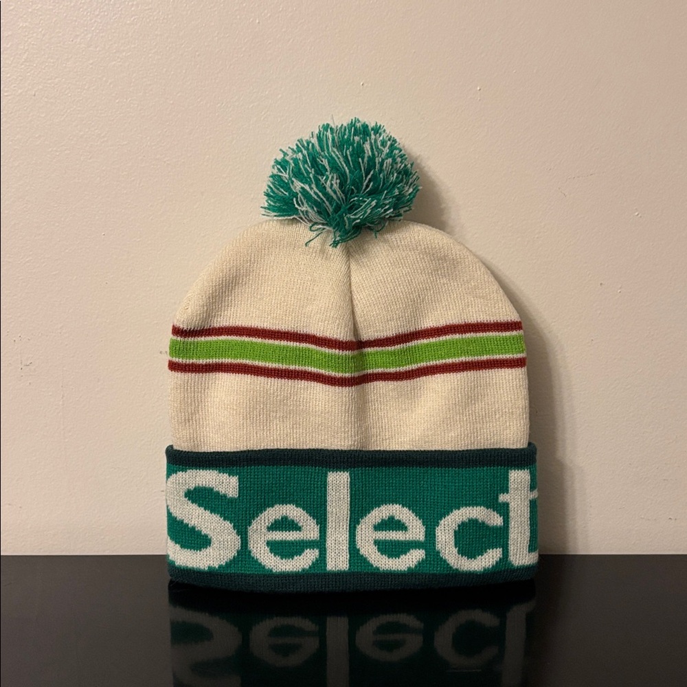 Select Medical Cannabis Brand Pom-Pom Beanie Hat